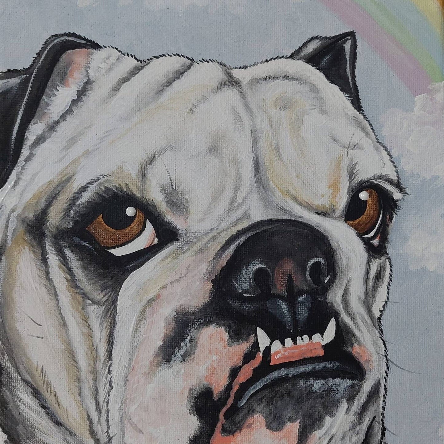 Pet Portrait Painting CUSTOM 11"x14" Artwork, Pet Owner Gift, Pet Memorial, for dog owners, for cat lovers, for her, for him