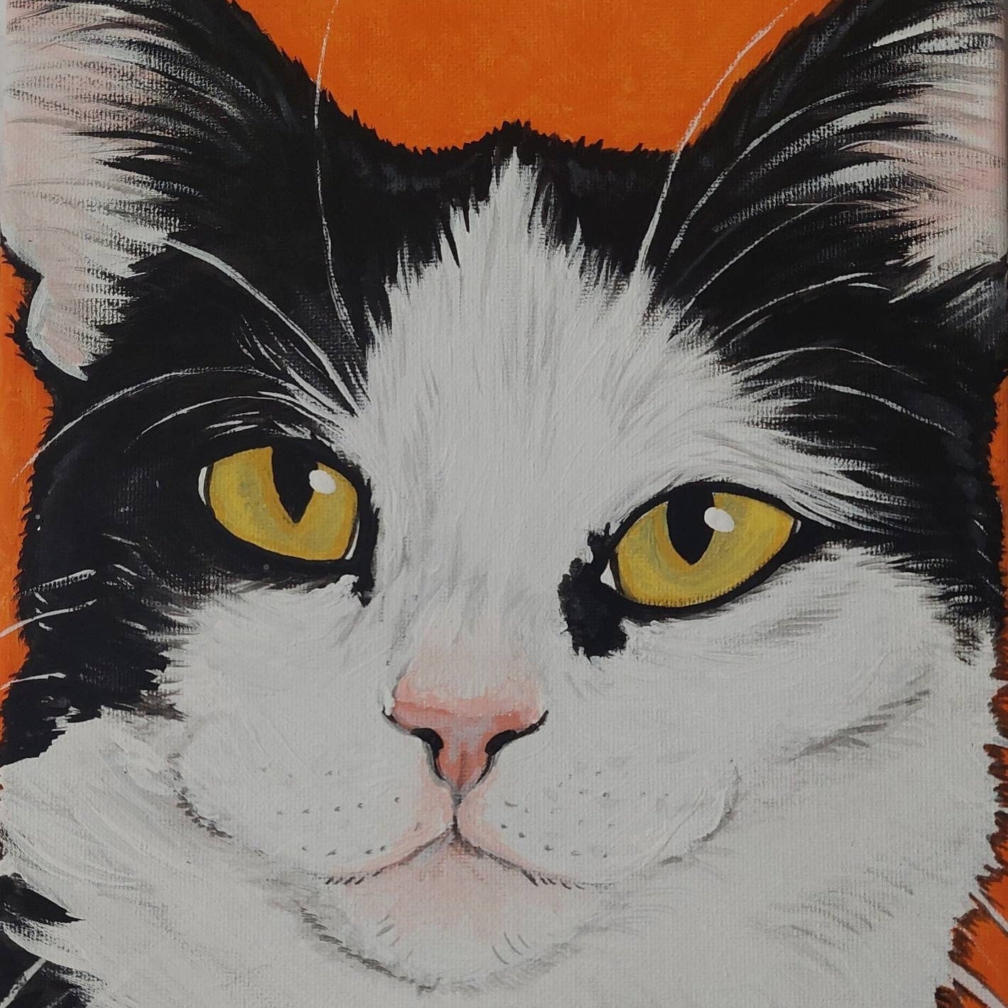 Pet Portrait Painting CUSTOM 11"x14" Artwork, Pet Owner Gift, Pet Memorial, for dog owners, for cat lovers, for her, for him