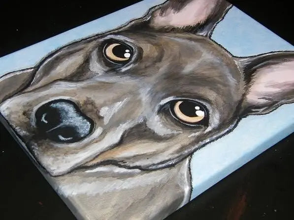 Pet Painting Portrait Custom Personalized 8x10