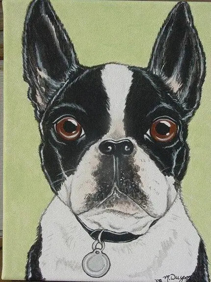 CUSTOM Pet Portrait Painting - Original 16x20 Pet loss, Pet Memorial, best friend