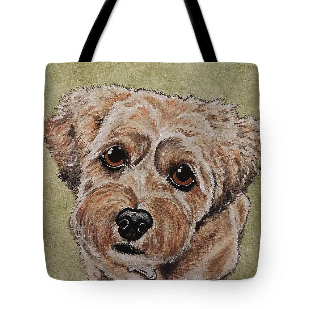 Scruffy woof - Tote Bag Pixels