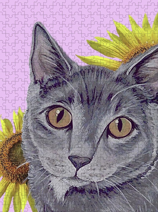 Sunflower Meow Meow - Puzzle