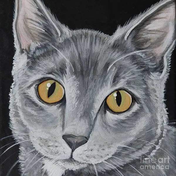 Wolf cat - Art Print Pixels