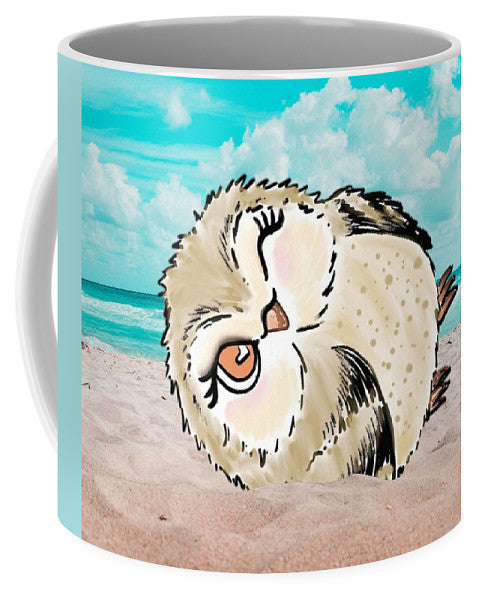 Hootie Hoo at the Beach  - Mug